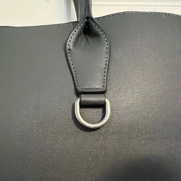 Zara dark grey Laptop Bag Sleek Minimalist Design